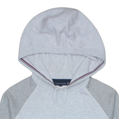 Mens UK Size M Tommy Hilfiger Grey Pullover Hoodie