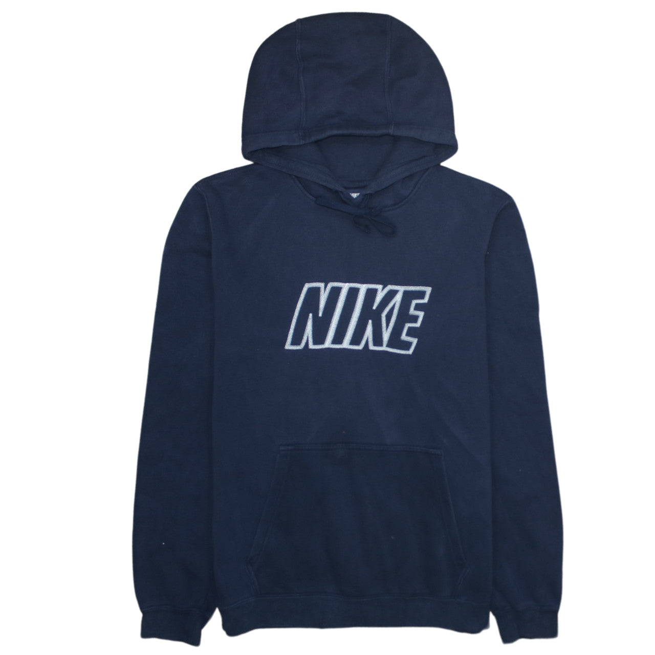 Mens UK Size M Nike Blue Pullover Hoodie