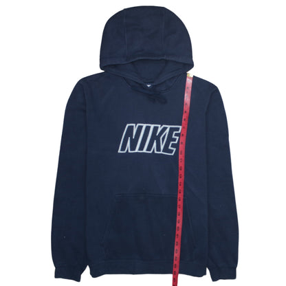 Mens UK Size M Nike Blue Pullover Hoodie