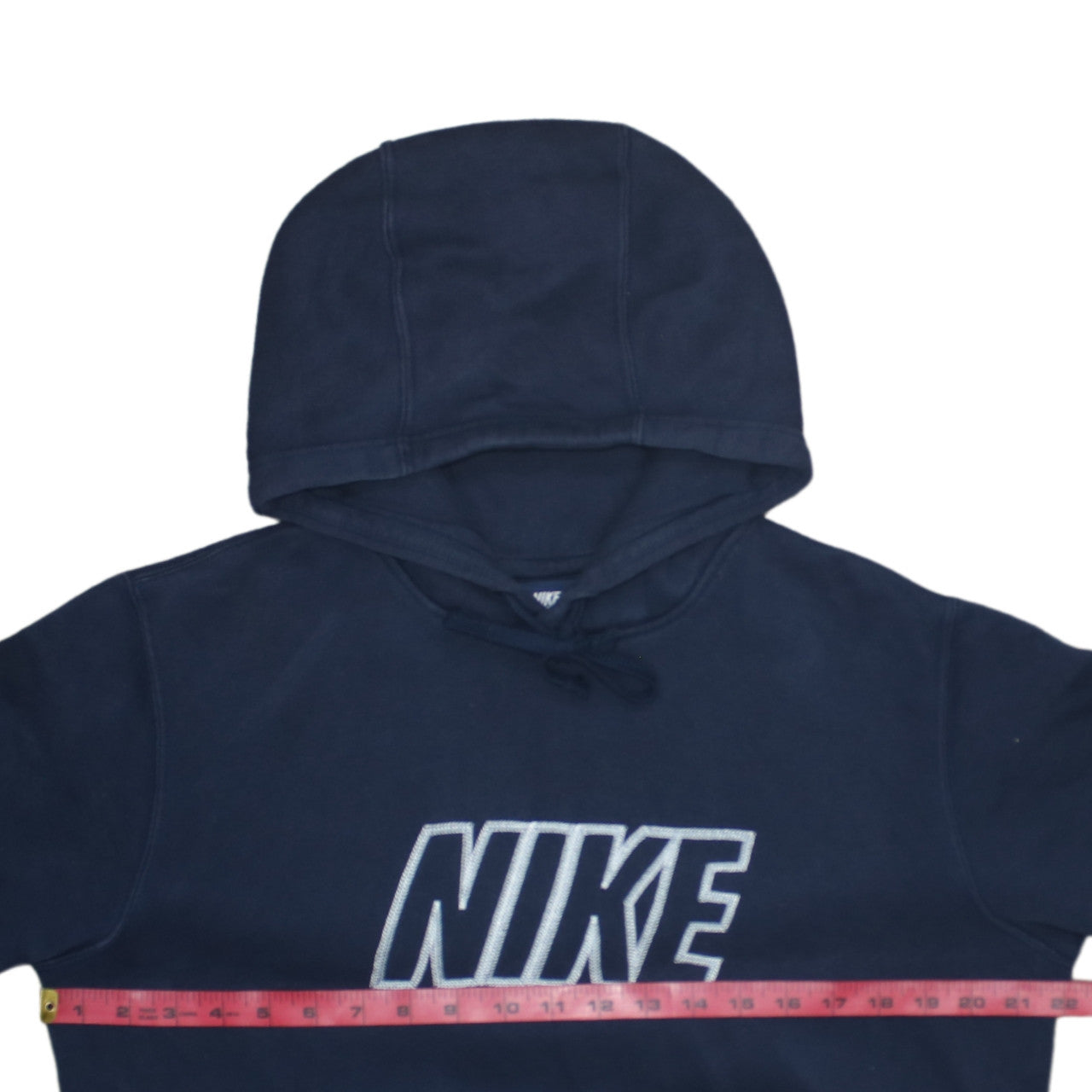 Mens UK Size M Nike Blue Pullover Hoodie