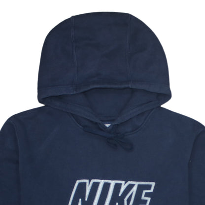 Mens UK Size M Nike Blue Pullover Hoodie
