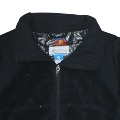 Mens UK Size L Columbia Black Basic Jacket
