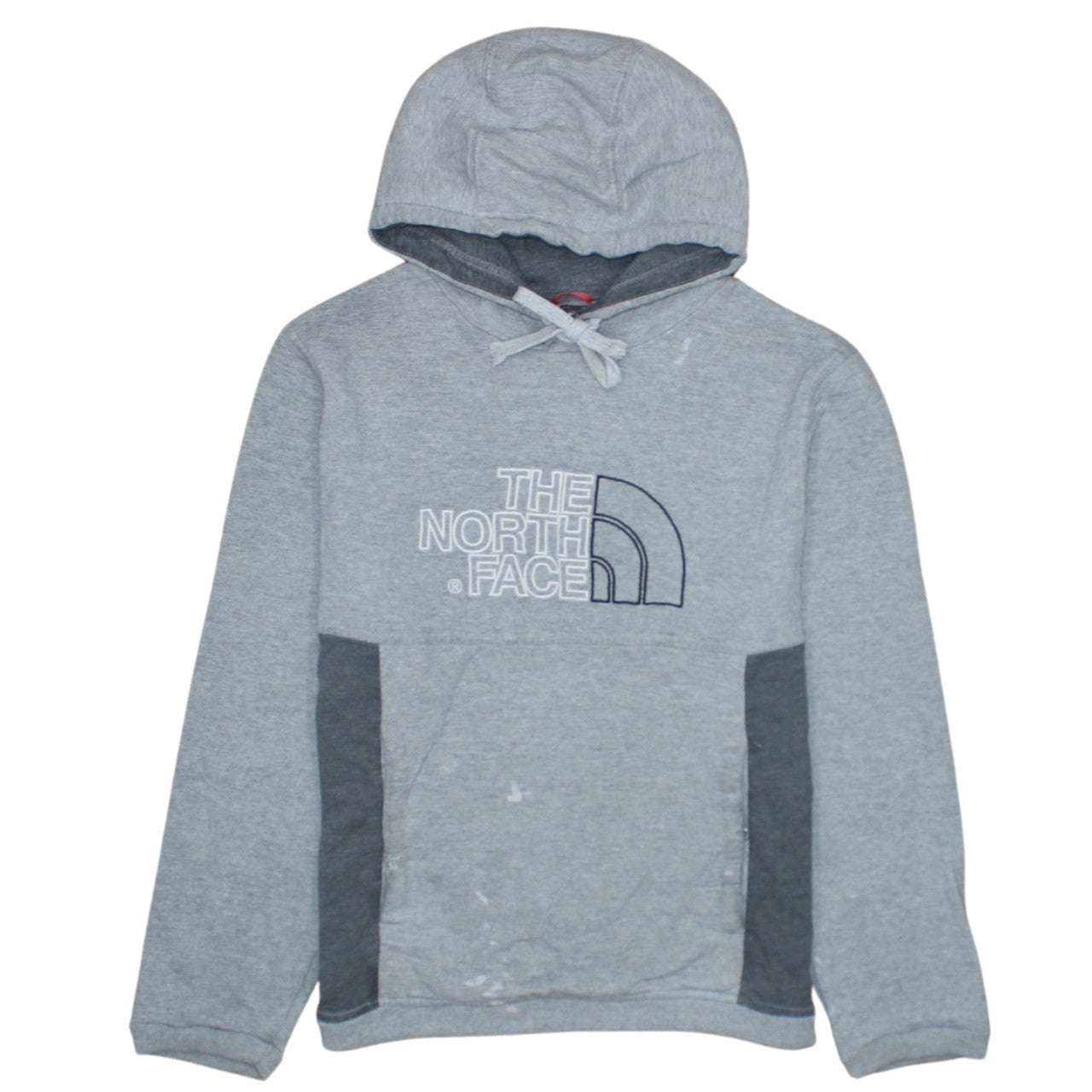 Mens UK Size M The North Face Grey Pullover Hoodie