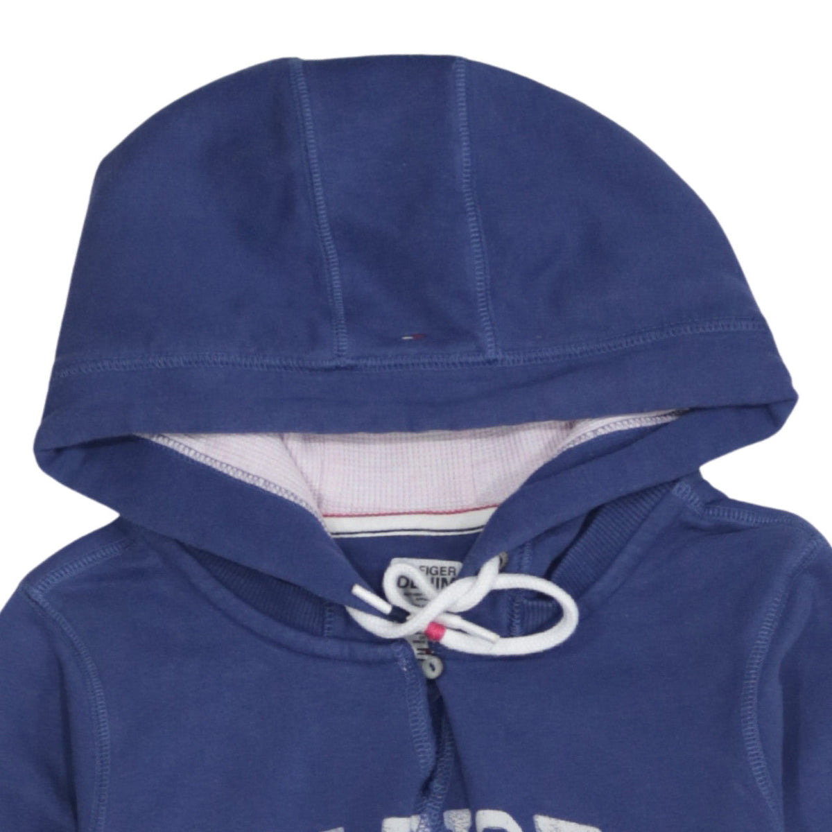 Womens UK Size M Tommy Hilfiger Blue Pullover Hoodie