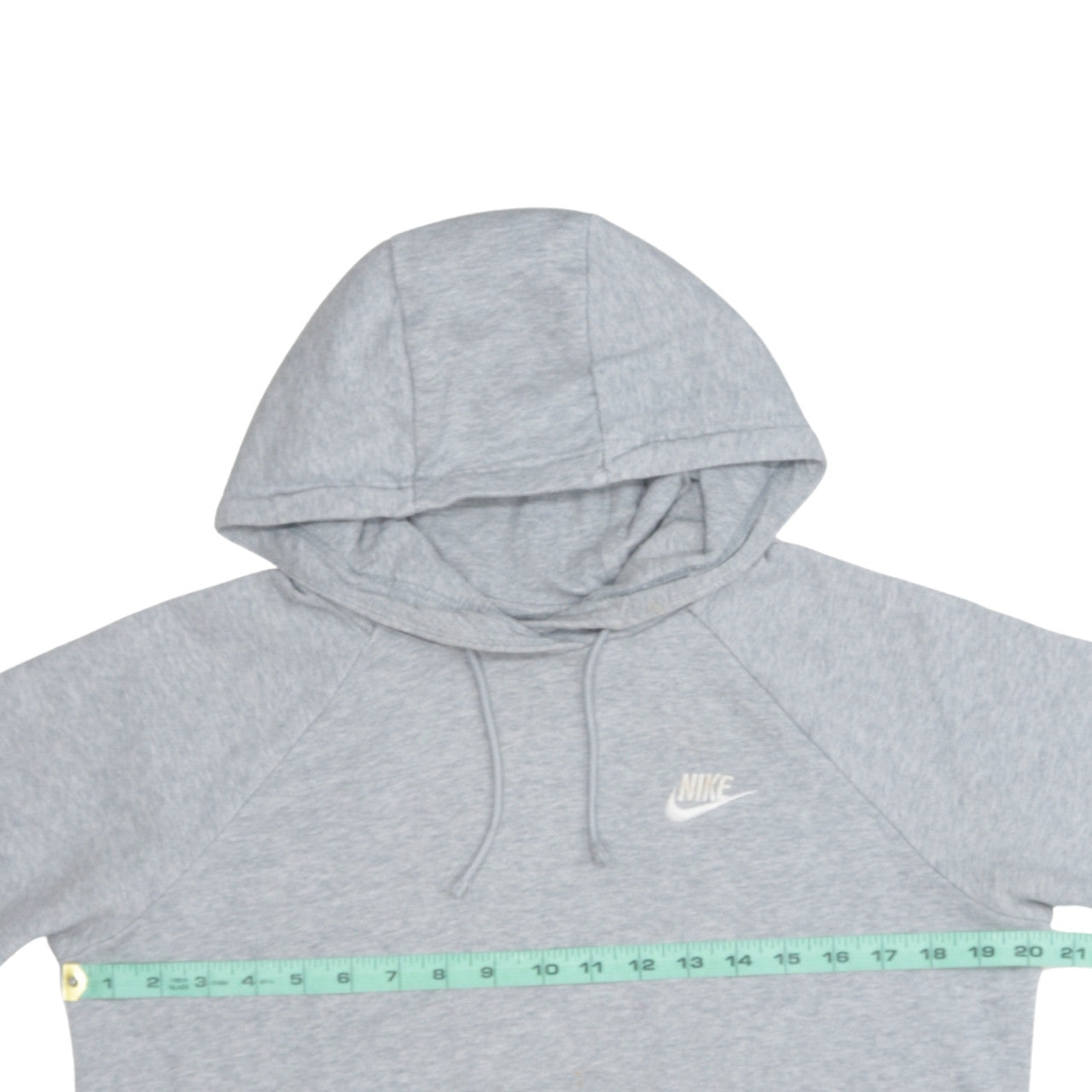 Womens UK Size S Nike Grey Pullover Hoodie