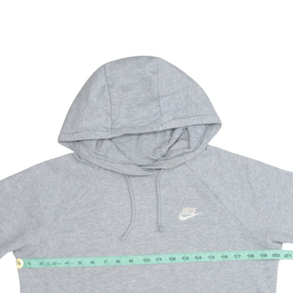 Womens UK Size S Nike Grey Pullover Hoodie