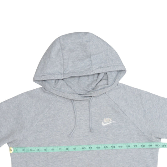 Womens UK Size S Nike Grey Pullover Hoodie