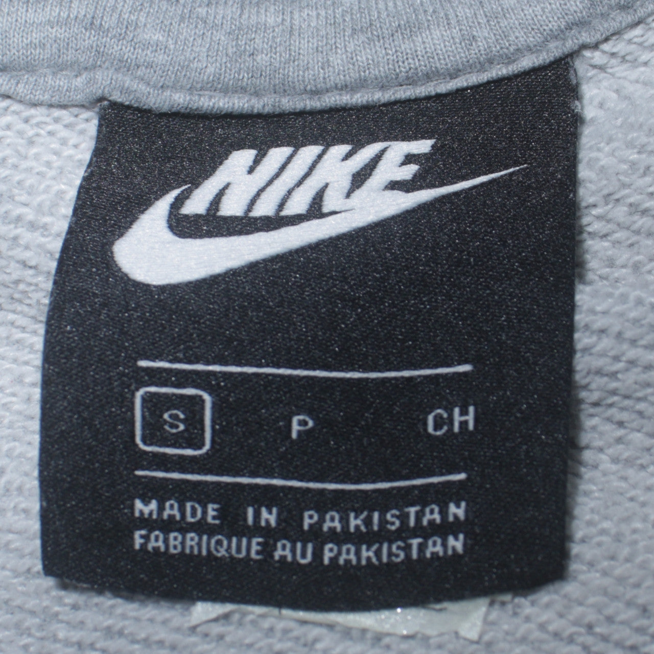 Womens UK Size S Nike Grey Pullover Hoodie