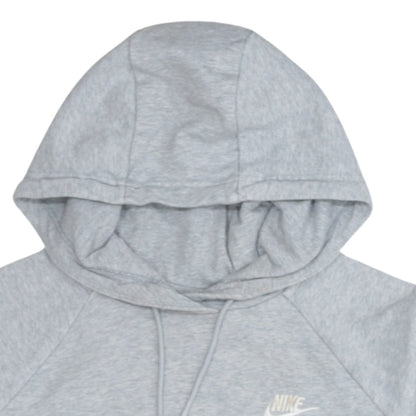 Womens UK Size S Nike Grey Pullover Hoodie