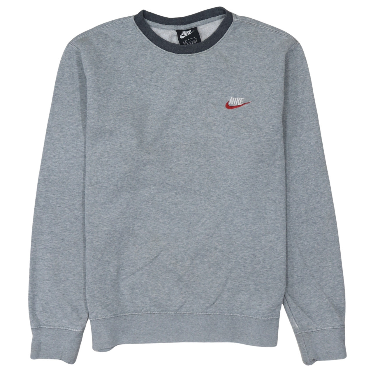 Mens UK Size M Nike Grey Pullover Sweatshirt