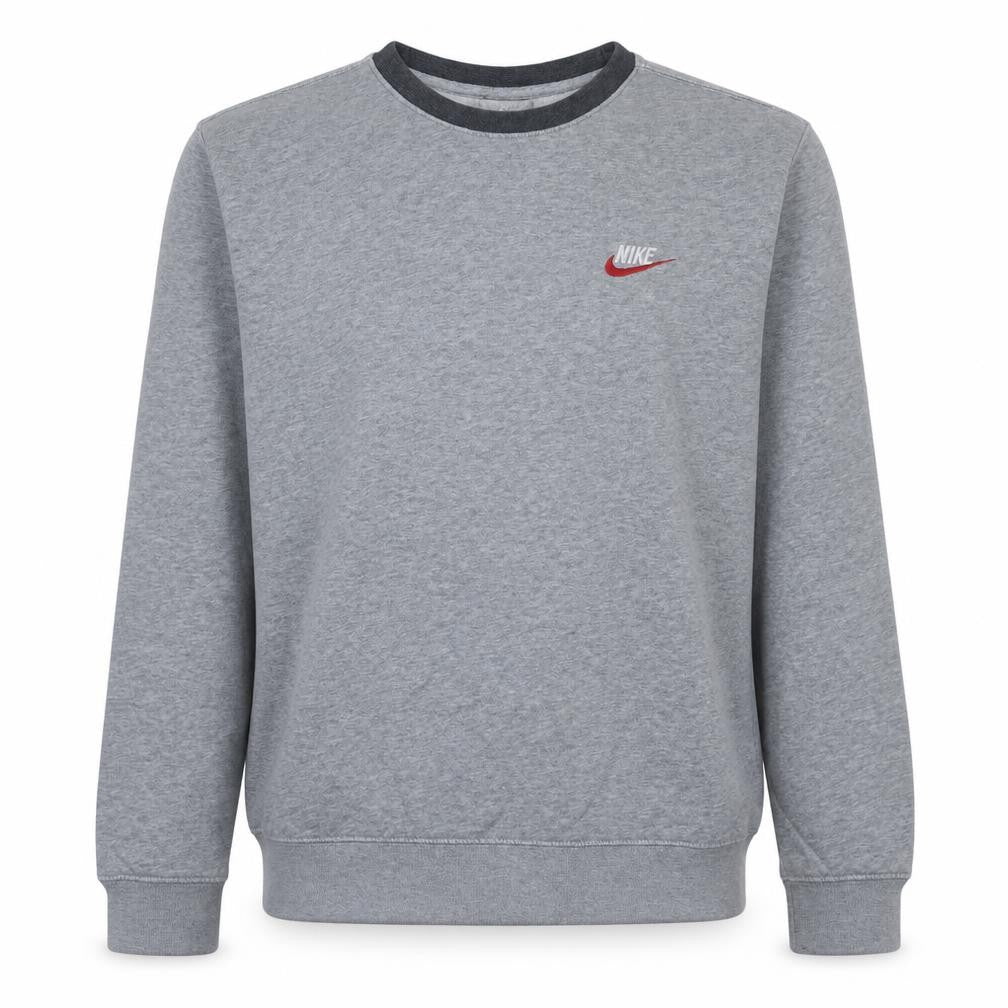 Mens UK Size M Nike Grey Pullover Sweatshirt