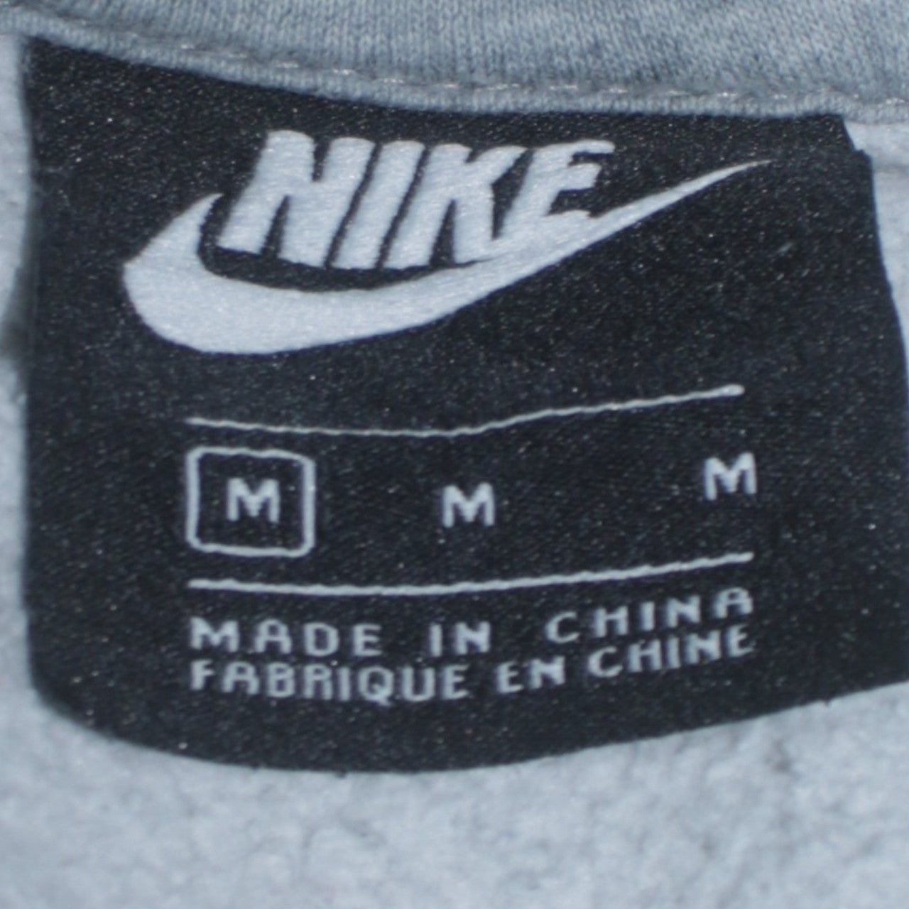 Mens UK Size M Nike Grey Pullover Sweatshirt