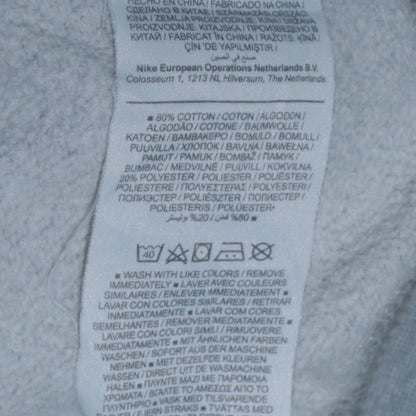 Mens UK Size M Nike Grey Pullover Sweatshirt