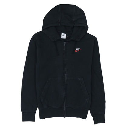 Mens UK Size S Nike Black Full Zip Hoodie