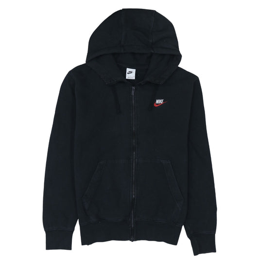 Mens UK Size S Nike Black Full Zip Hoodie