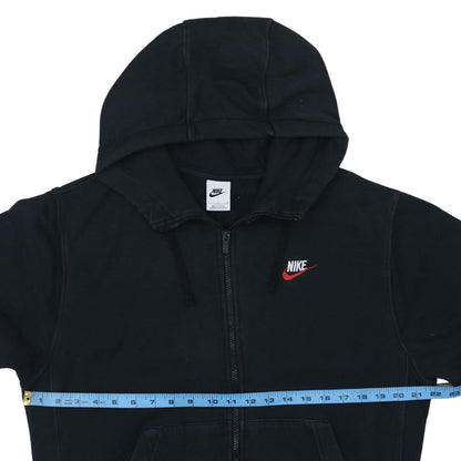 Mens UK Size S Nike Black Full Zip Hoodie