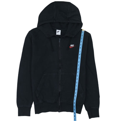 Mens UK Size S Nike Black Full Zip Hoodie