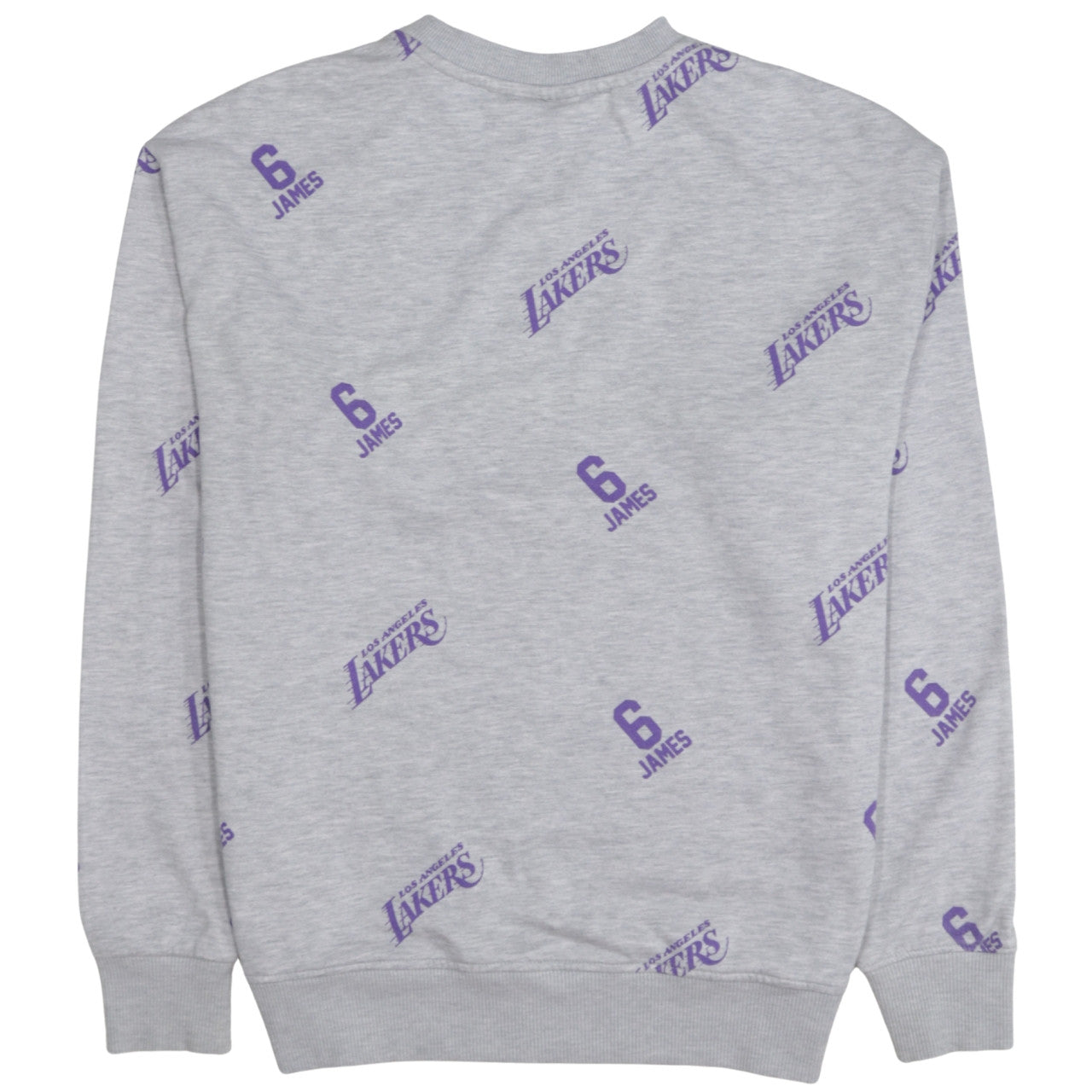 Mens UK Size M NBA Grey Pullover Sweatshirt