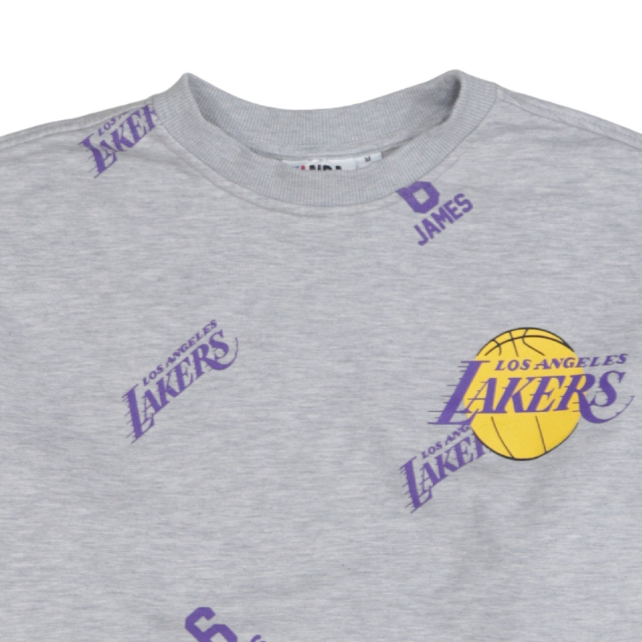 Mens UK Size M NBA Grey Pullover Sweatshirt