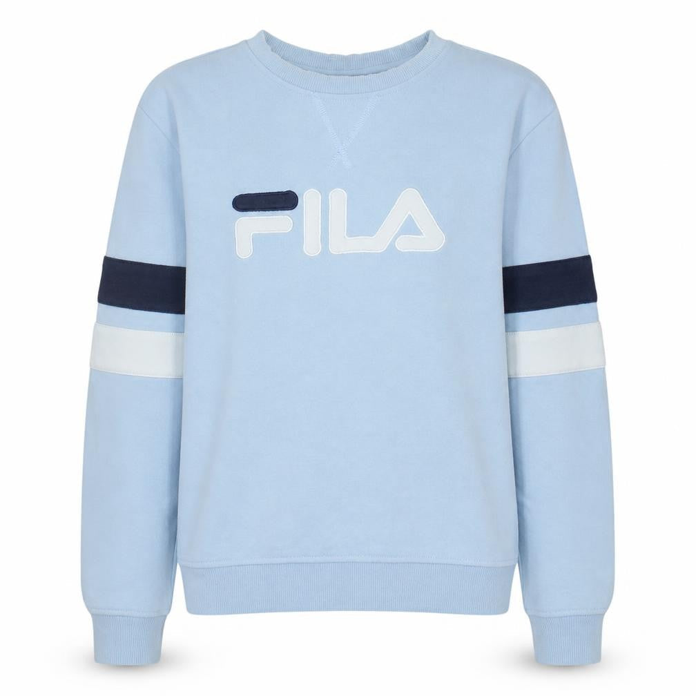 Womens UK Size S FILA Blue Pullover Sweatshirt