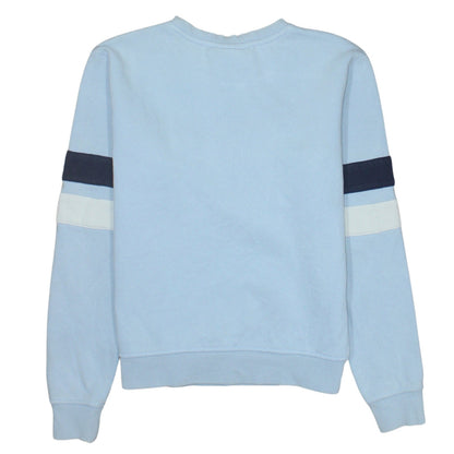 Womens UK Size S FILA Blue Pullover Sweatshirt