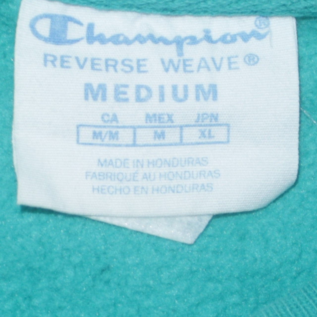 Womens UK Size M Champion Green Pullover Sweatshirt