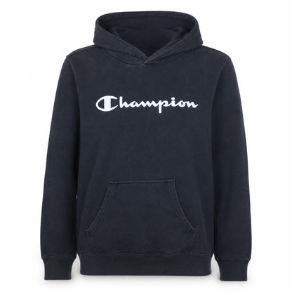 Womens UK Size S Champion Black Pullover Hoodie
