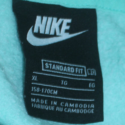 Nike Girls Blue Pullover Hoodie XL Fleece Long Sleeve Casual Sweatshirt