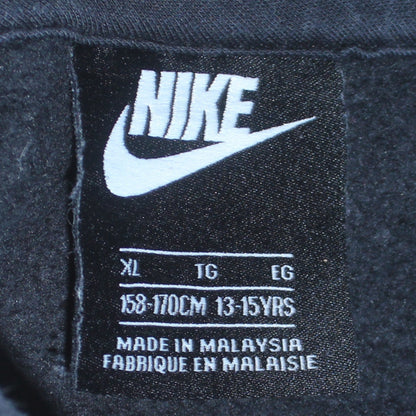 Boys UK Size XL Nike Black Pullover Hoodie
