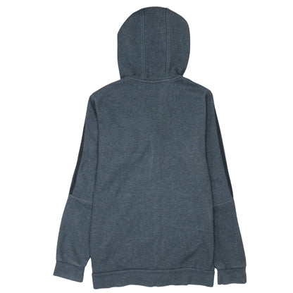 Adidas Boys Grey Full Zip Fleece Hoodie Size 13-14 Years