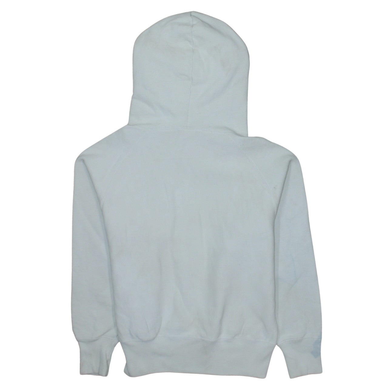Womens UK Size S Champion White Pullover Hoodie