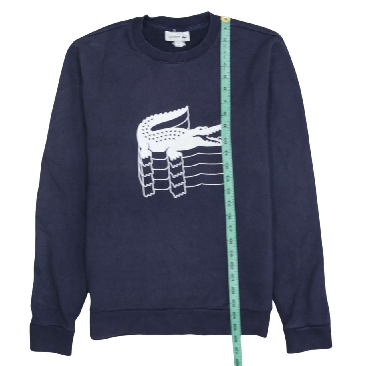 Mens UK Size M Lacoste Blue Pullover Sweatshirt