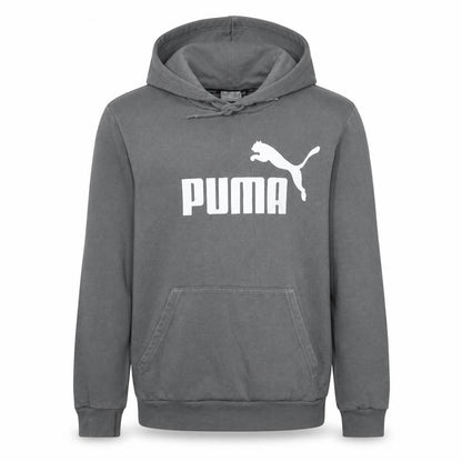 Mens UK Size S PUMA Grey Pullover Hoodie
