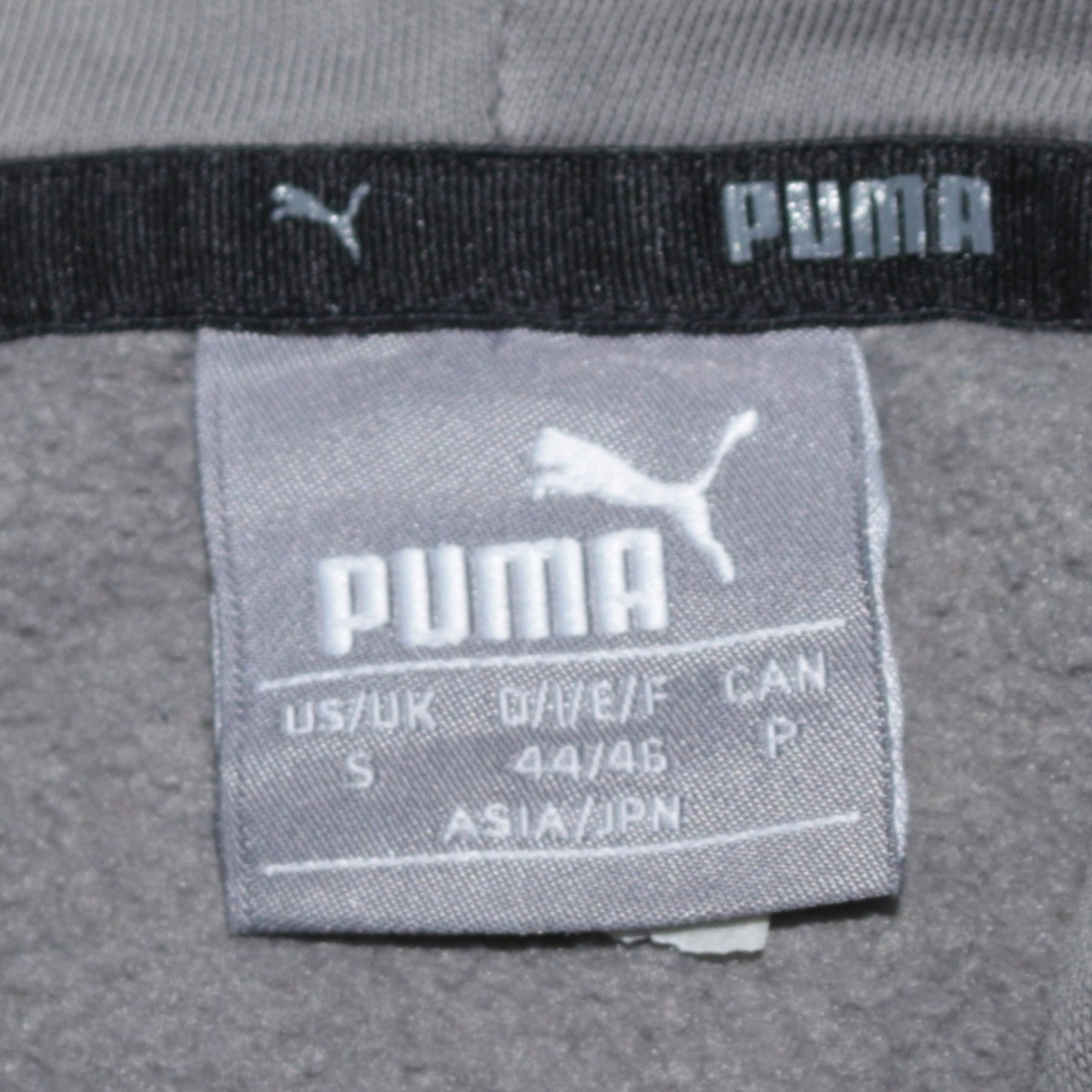 Mens UK Size S PUMA Grey Pullover Hoodie