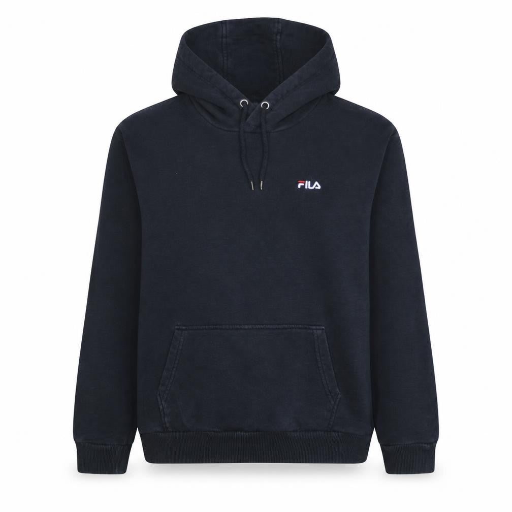 Womens UK Size M FILA Black Pullover Hoodie