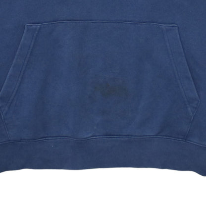 Mens UK Size L Nike Blue Pullover Hoodie