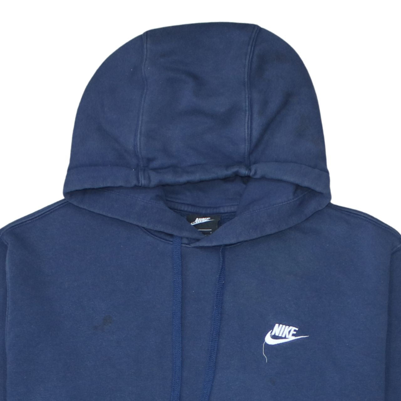 Mens UK Size L Nike Blue Pullover Hoodie