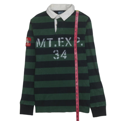 Mens UK Size M Ralph Lauren Green Pullover Sweatshirt