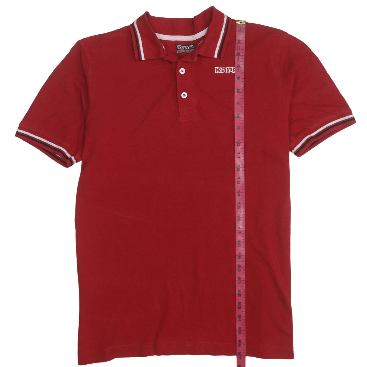 Mens UK Size M Kappa 100% Cotton Polo Shirt
