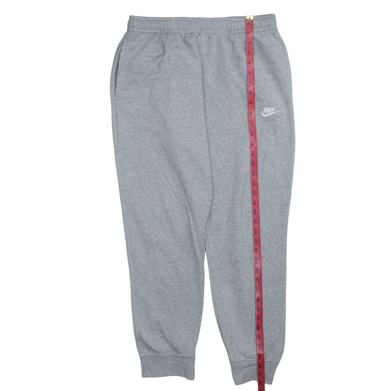 Mens UK Size L Nike Regular Fit Jogger Grey Trousers