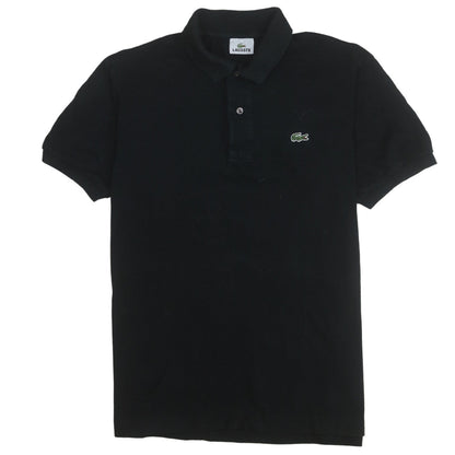 Lacoste Men's Black Cotton Polo Shirt Size M Classic Fit