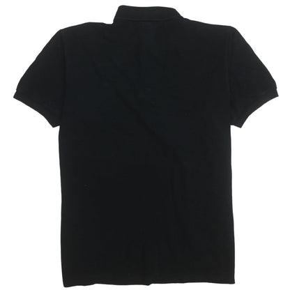 Lacoste Men's Black Cotton Polo Shirt Size M Classic Fit