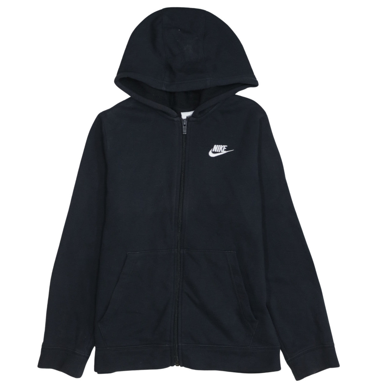 Boys UK Size L Nike Black Full Zip Hoodie