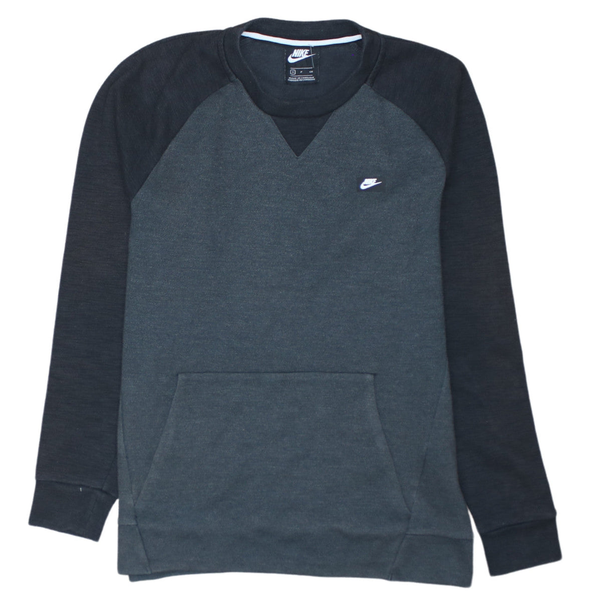 Mens UK Size S Nike Grey Pullover Sweatshirt