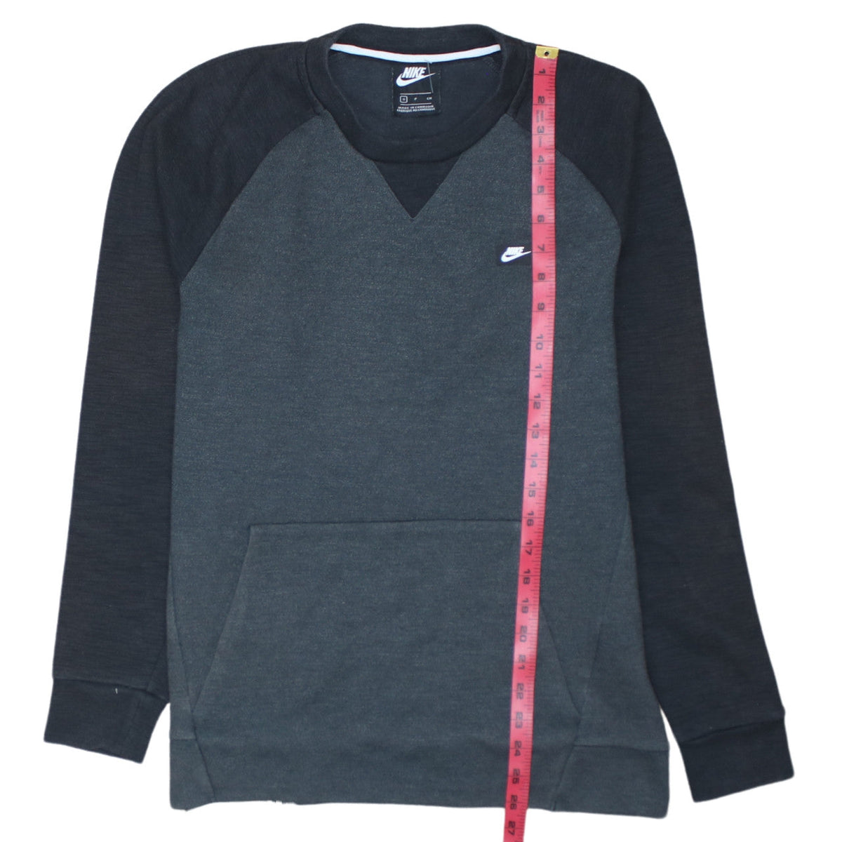 Mens UK Size S Nike Grey Pullover Sweatshirt