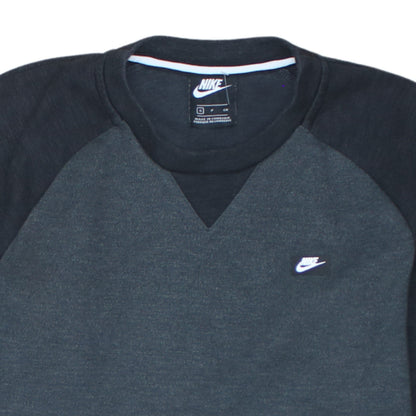 Mens UK Size S Nike Grey Pullover Sweatshirt