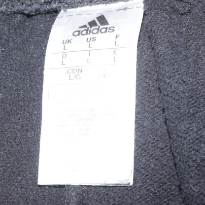 Mens UK Size L adidas Regular Fit Sweatpants Black Trousers