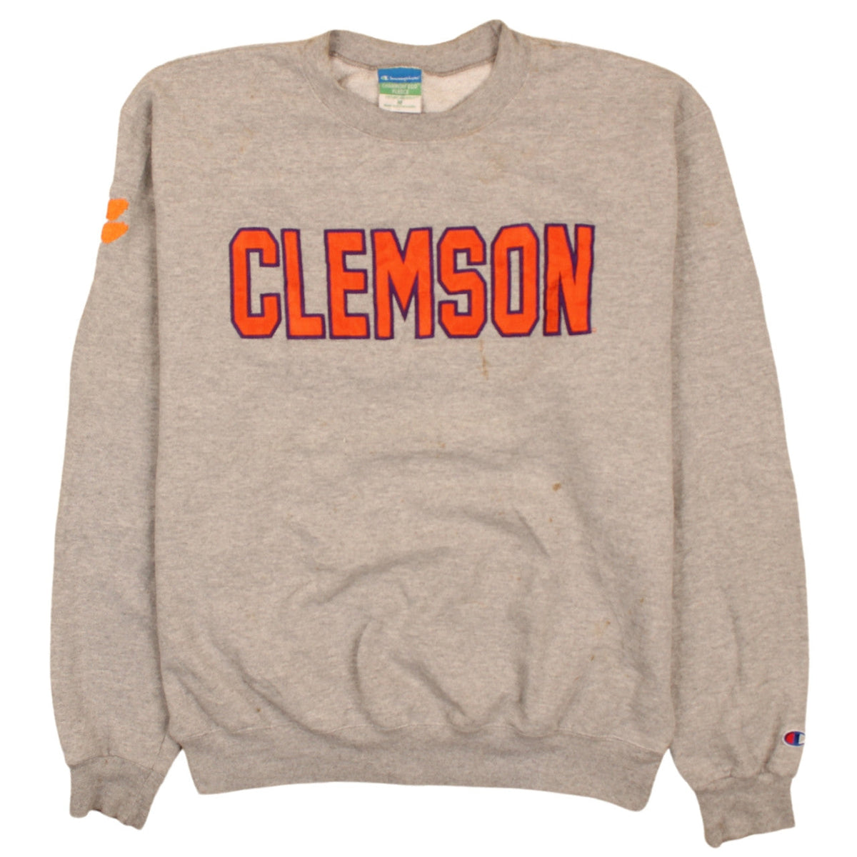Mens UK Size M Champion Grey Pullover Sweatshirt