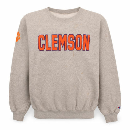 Mens UK Size M Champion Grey Pullover Sweatshirt