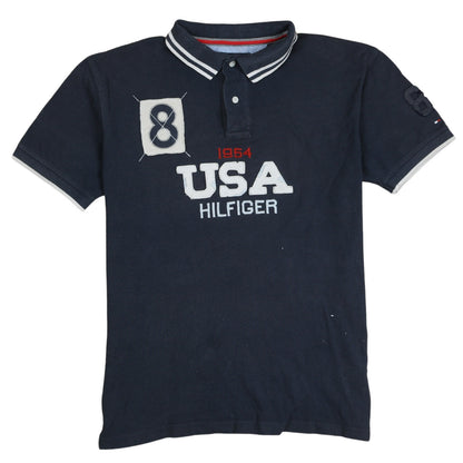 Mens UK Size L Tommy Hilfiger Cotton Polo Shirt